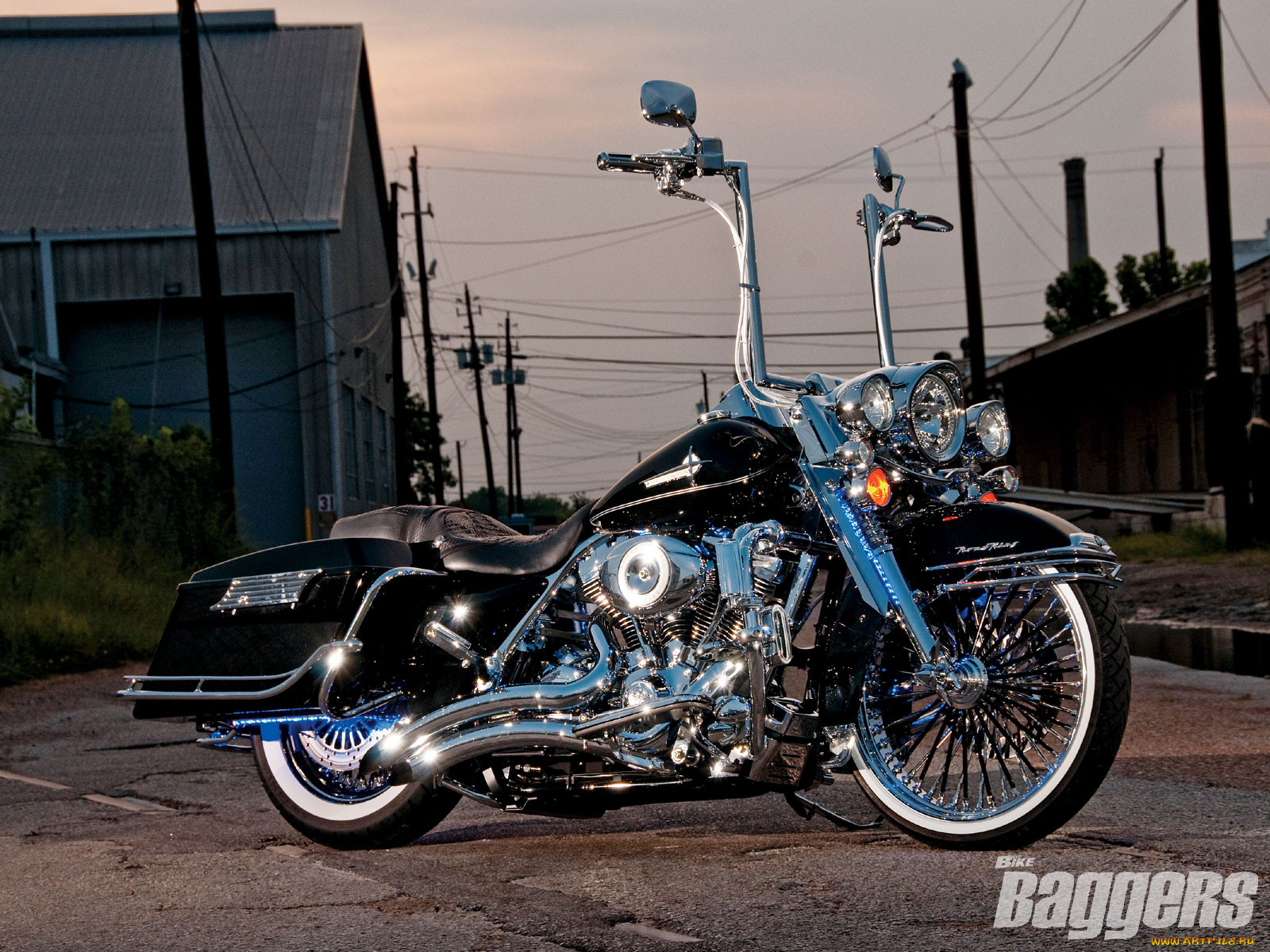 2007, harley, davidson, road, king, 